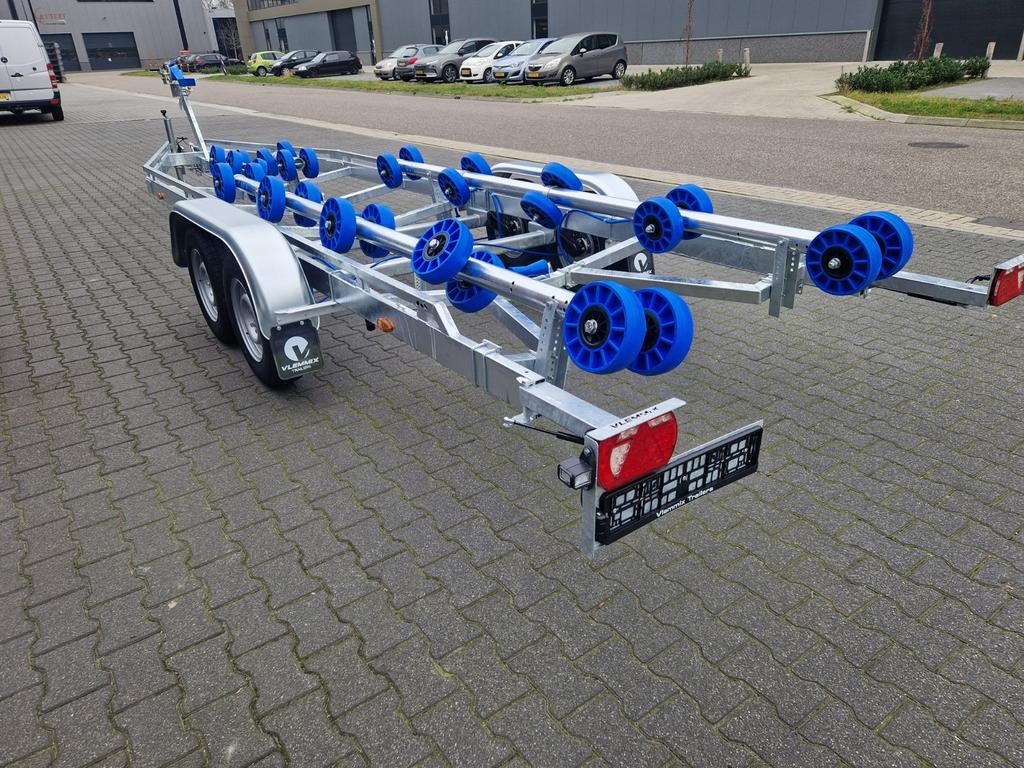 Vlemmix Flex-roll tandemasser 2700/700 Nieuw incl.b.t.w!!!, Watersport en Boten, Boottrailers, Ophalen of Verzenden, Minder dan 6 meter