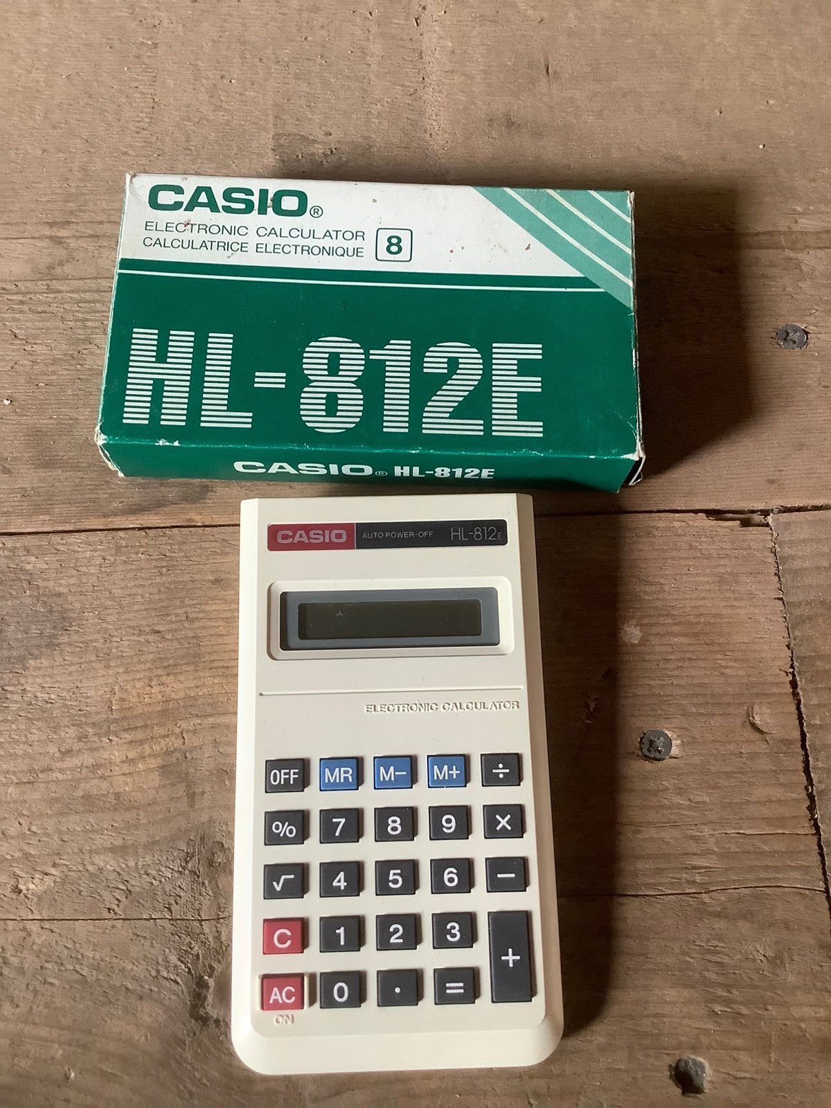 Casio HL 812E rekenmachine, Ophalen of Verzenden