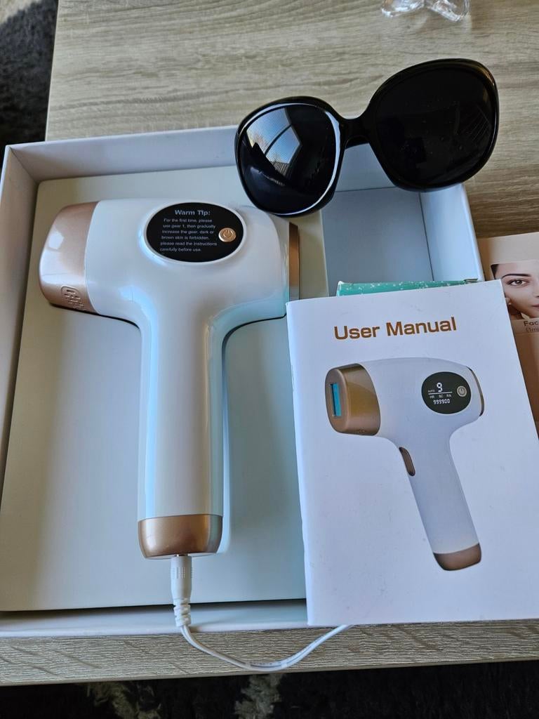 Hair removal device., Ophalen of Verzenden, Zo goed als nieuw, Massagestoel of Kussen
