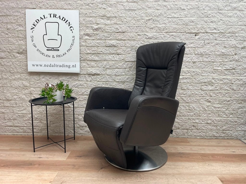 C-Zone relax fauteuils relax fauteuil, relaxstoel Leer, N, N, Ophalen of Verzenden, Zo goed als nieuw