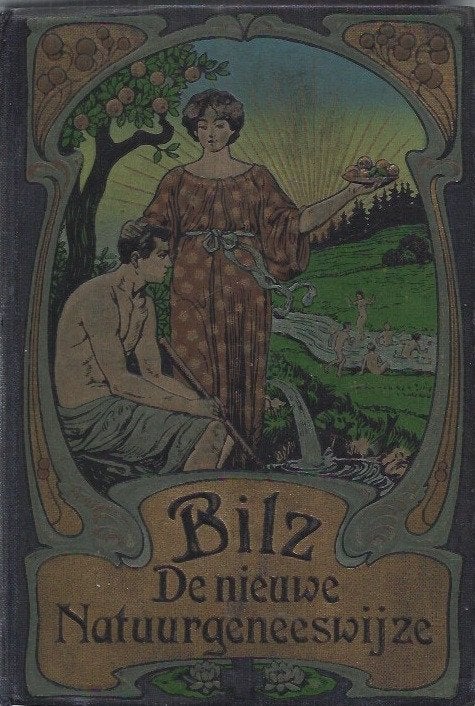 Bilz de nieuwe Natuurgeneeswijze deel 1 en 2 (1923), Boeken, Verzenden, Gelezen
