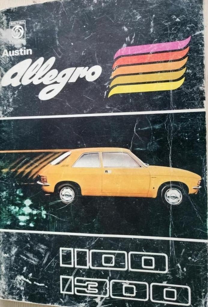 AUSTIN ALLEGRO handleiding Nederlandstalig, Ophalen of Verzenden