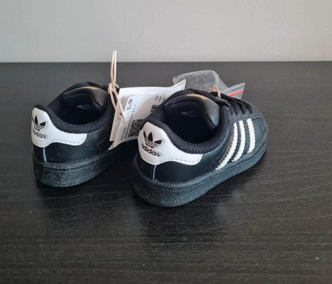 Adidas Superstar babyschoentjes - Zwart/Wit, Adidas, Schoentjes, Jongetje of Meisje, Nieuw