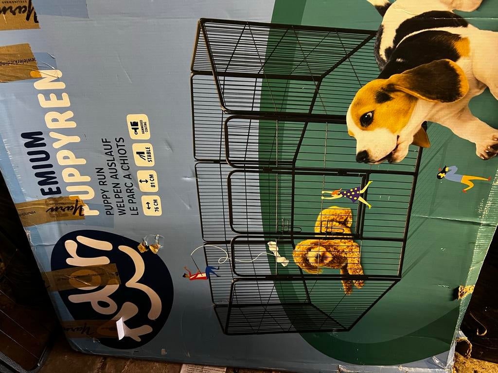 Puppy / honden / dieren bench, Ophalen, Zo goed als nieuw