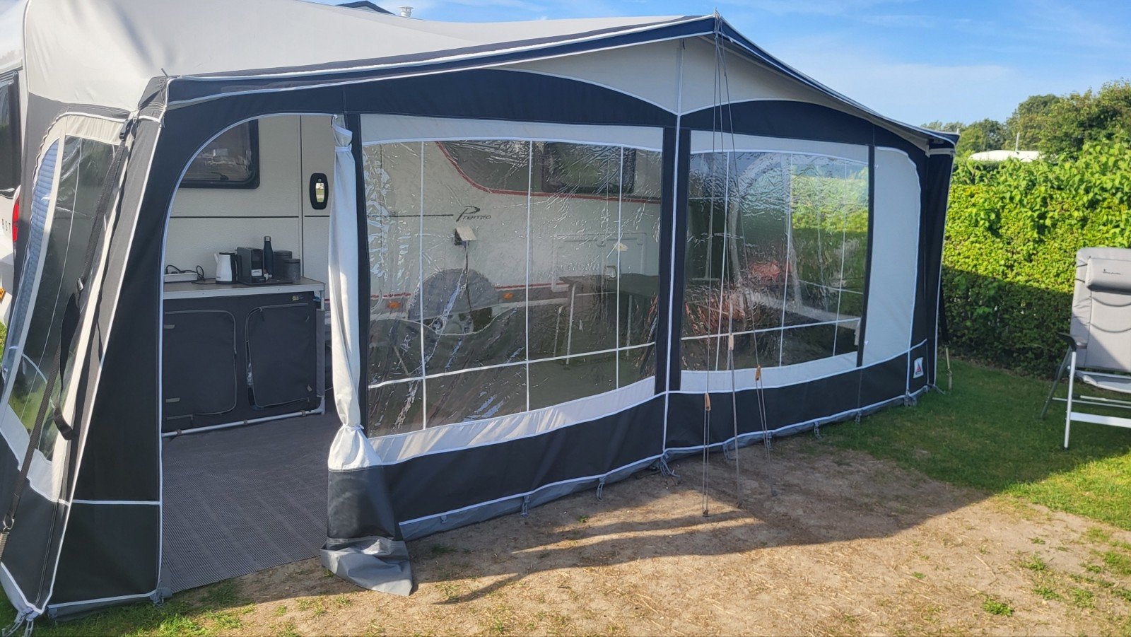 Dorema Multi Nova excellent mt13, Ophalen, Zo goed als nieuw, Ten Cate All Season 240g/m2, Dorema