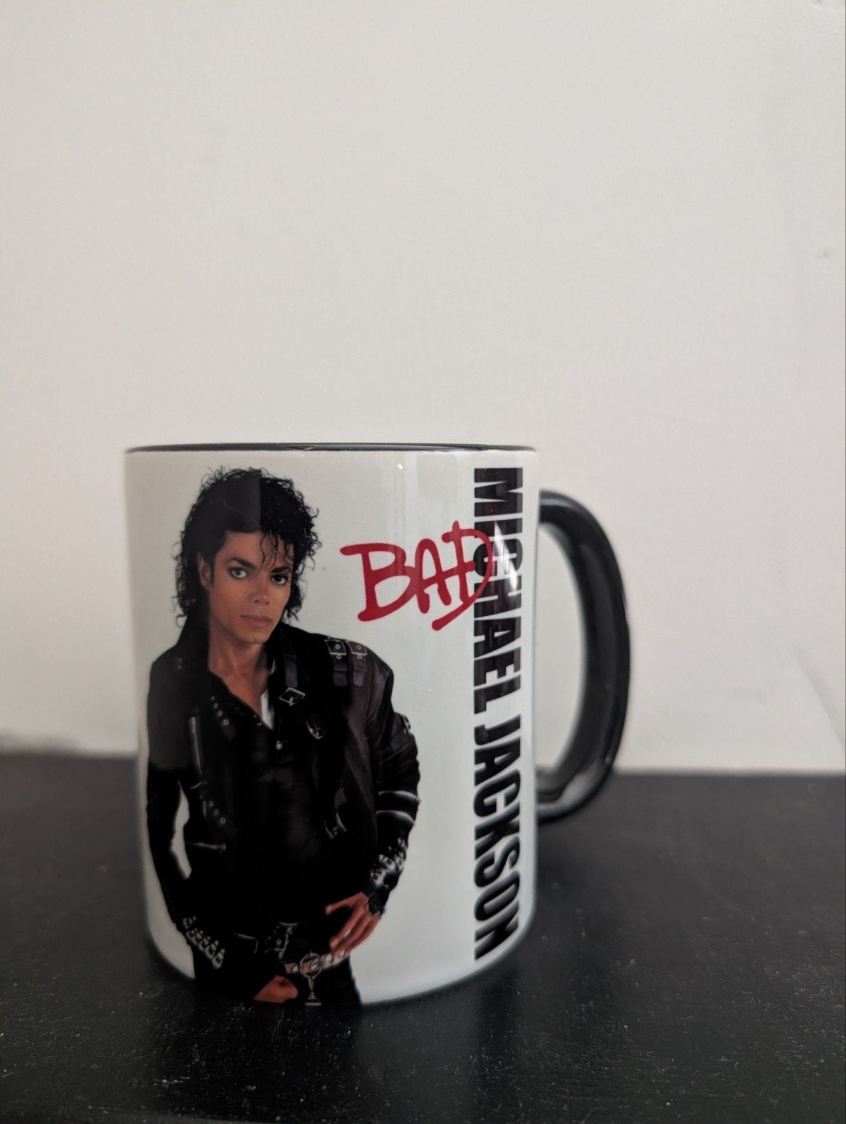 Michael Jackson 'Bad' Mok - Zwart/Wit, Verzenden, Nieuw