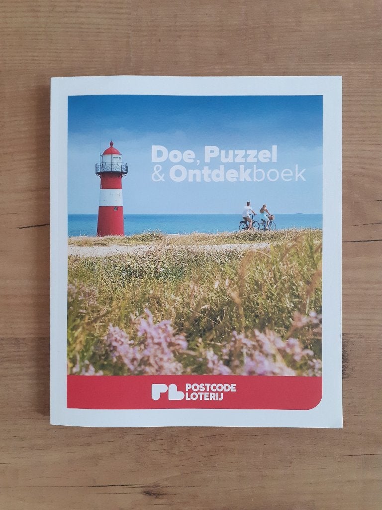 Gratis* Doe, puzzel, ontdekboek (postcode loterij), Ophalen of Verzenden, 500 t/m 1500 stukjes, Nieuw, Puzzelboek