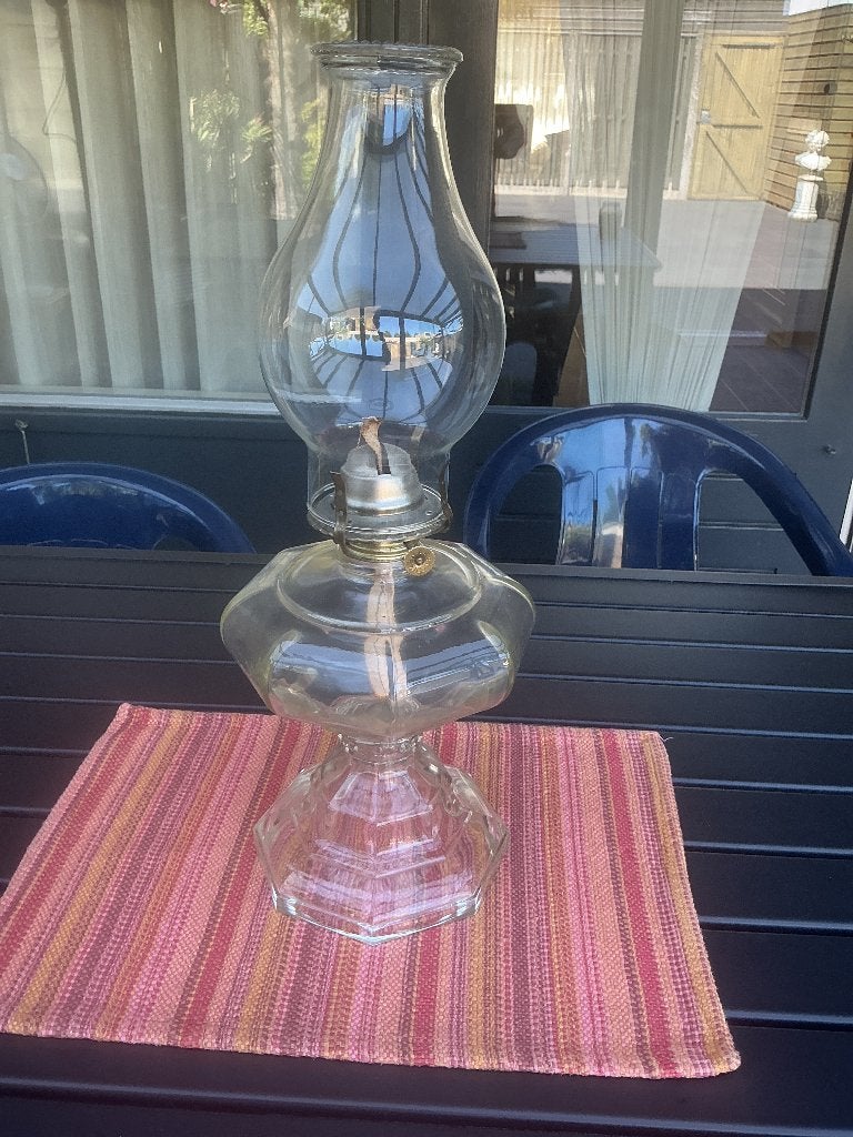 Olielamp, Ophalen