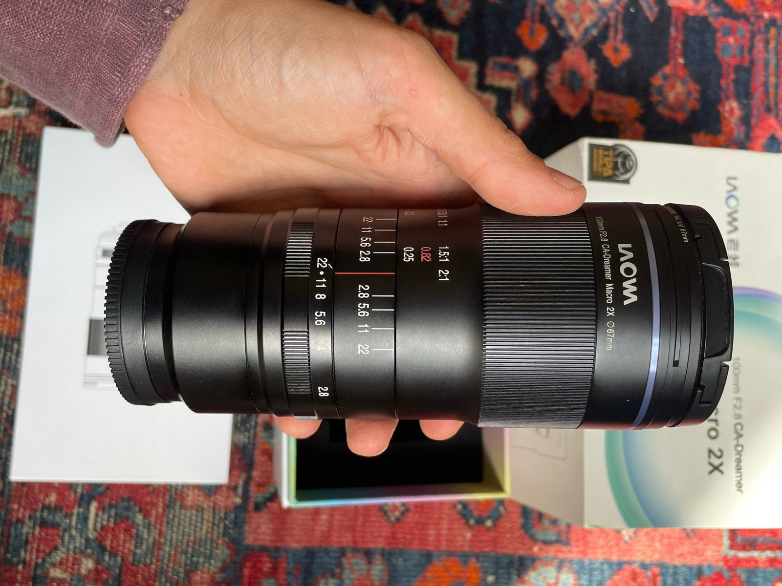 Laowa 100mm F2.8 CA-Dreamer Macro 2X Lens Sony e-mount, Audio, Tv en Foto, Fotografie | Lenzen en Objectieven, Ophalen of Verzenden