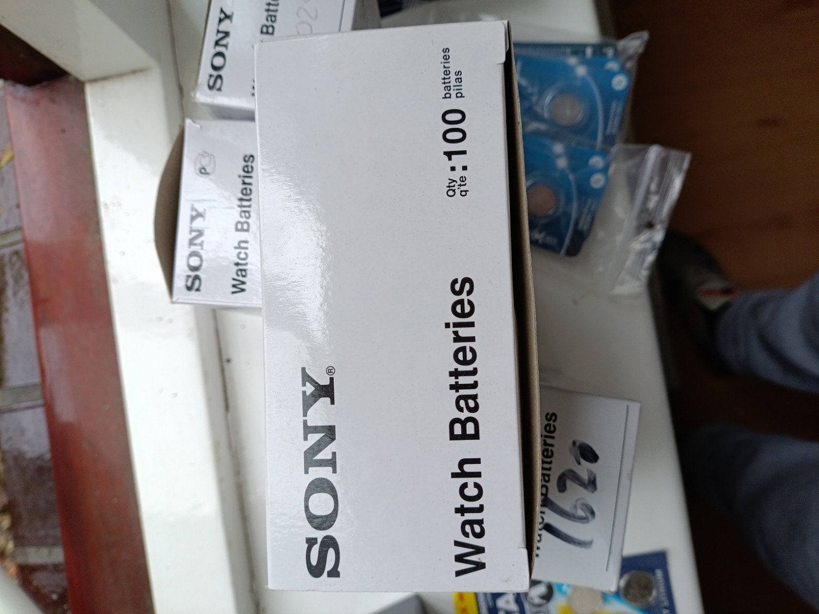 Sony Watch Batterijen - verschillende maten van 100 Stuks, Overige merken, Overige materialen, Verzenden, Overige materialen