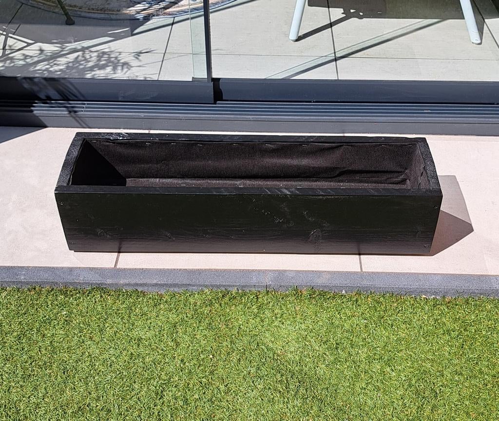 Steigerhouten plantenbakken, Nieuw, Ophalen of Verzenden, 60 cm of meer, Rechthoekig
