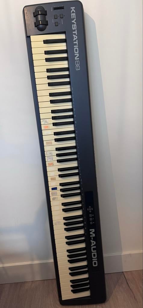 M-Audio Keystation 88 MIDI Keyboard Controller, Gebruikt, 88 toetsen, Midi-aansluiting, Ophalen