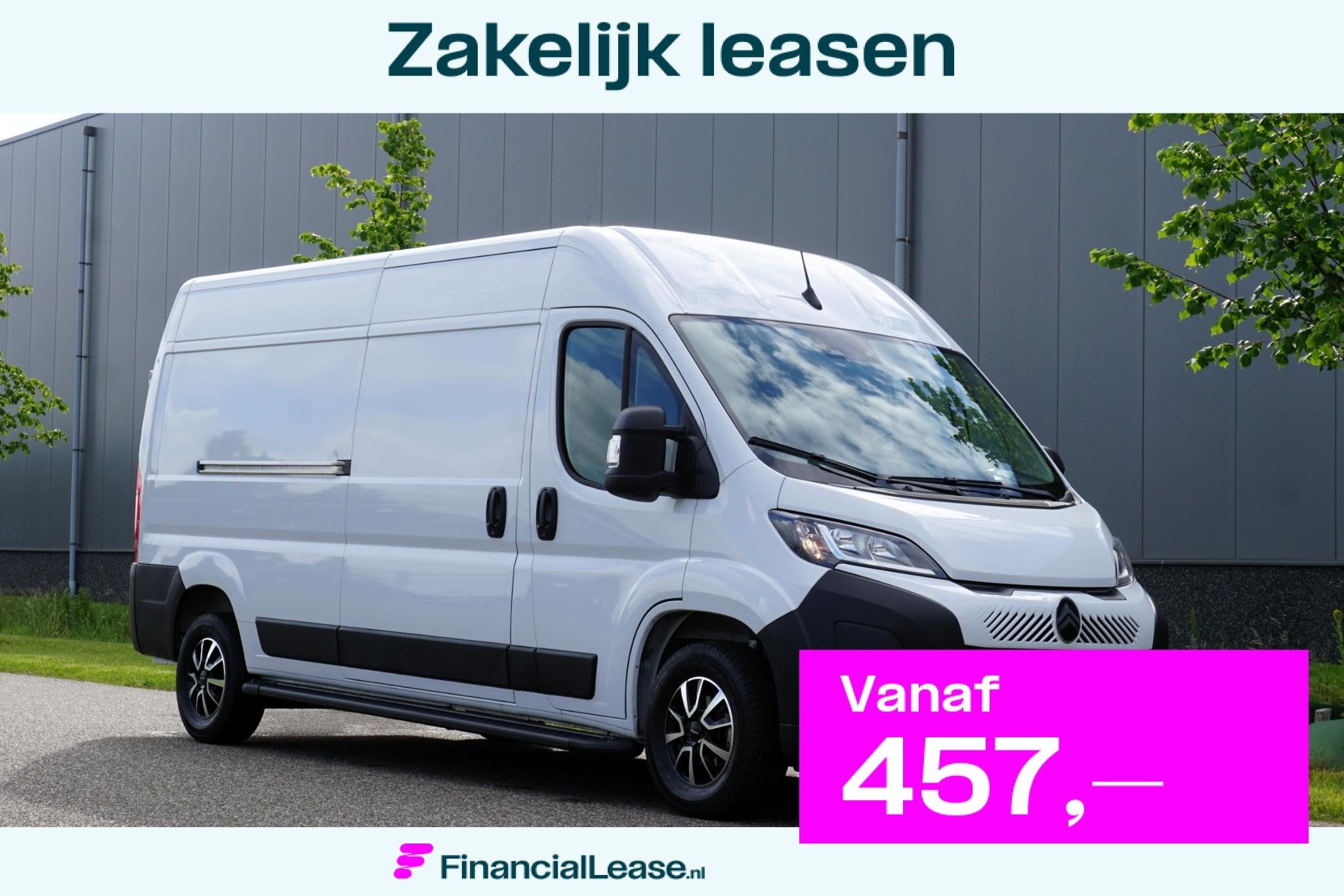 Citroen Jumper 2.2 BlueHDi 140 S&S L3H2 3.5t in Topstaat |Be, Voorwielaandrijving, Stof, Gebruikt, 4 cilinders