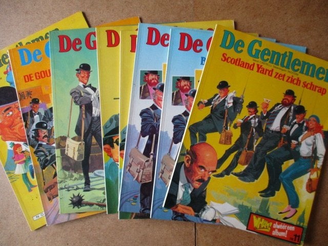 adv8808 de gentlemen, Eén stripboek, Ophalen, Gelezen