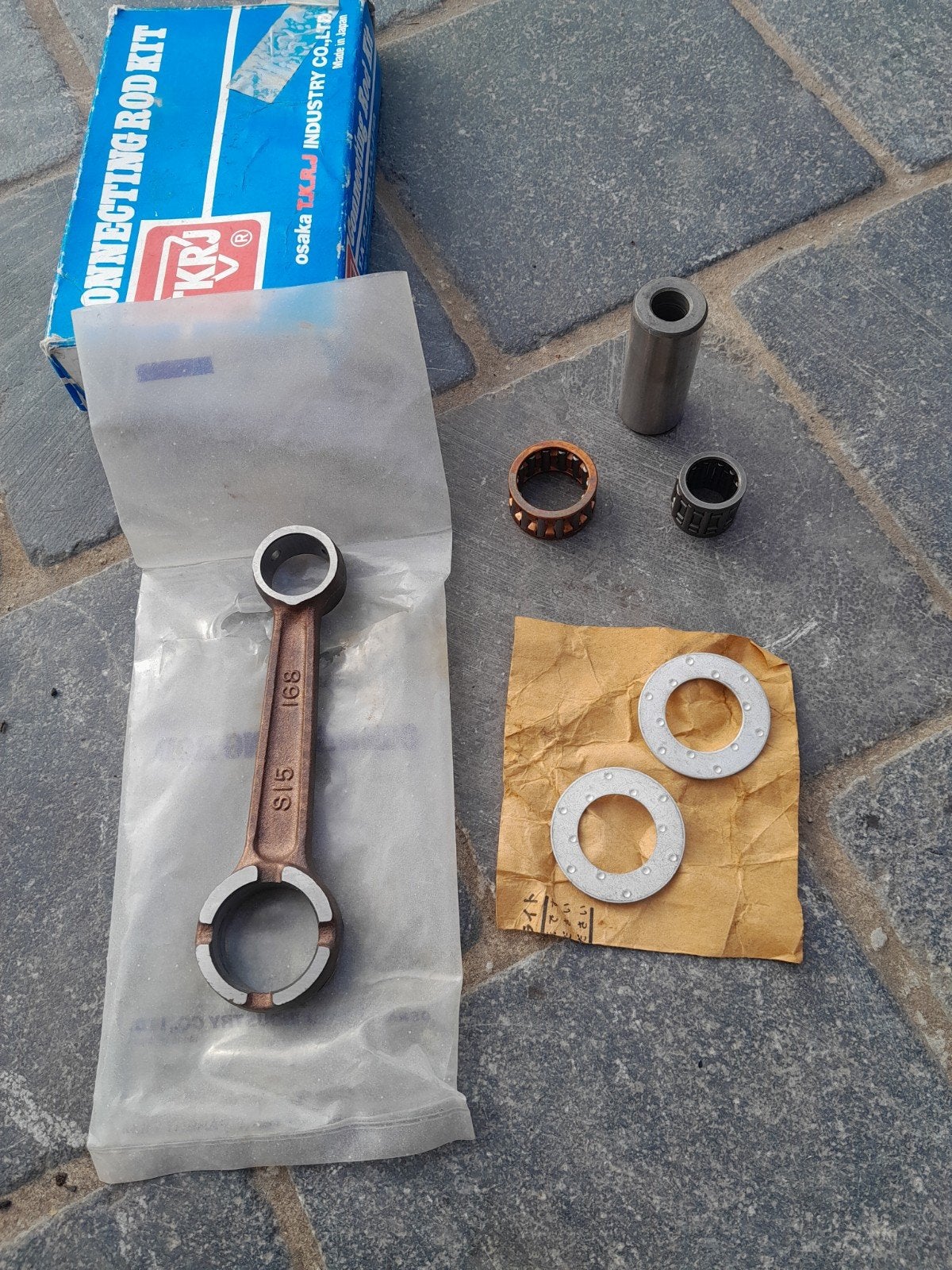 Honda MB8 MT8 drijfstangset, Ophalen of Verzenden