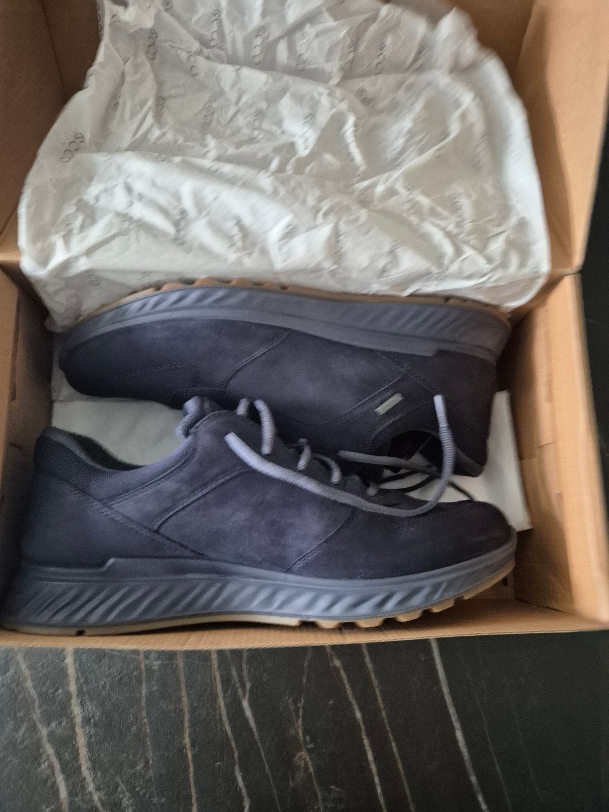 Ecco heren sneakers mt 44  Nieuw, Ophalen, Ecco, Blauw, Nieuw