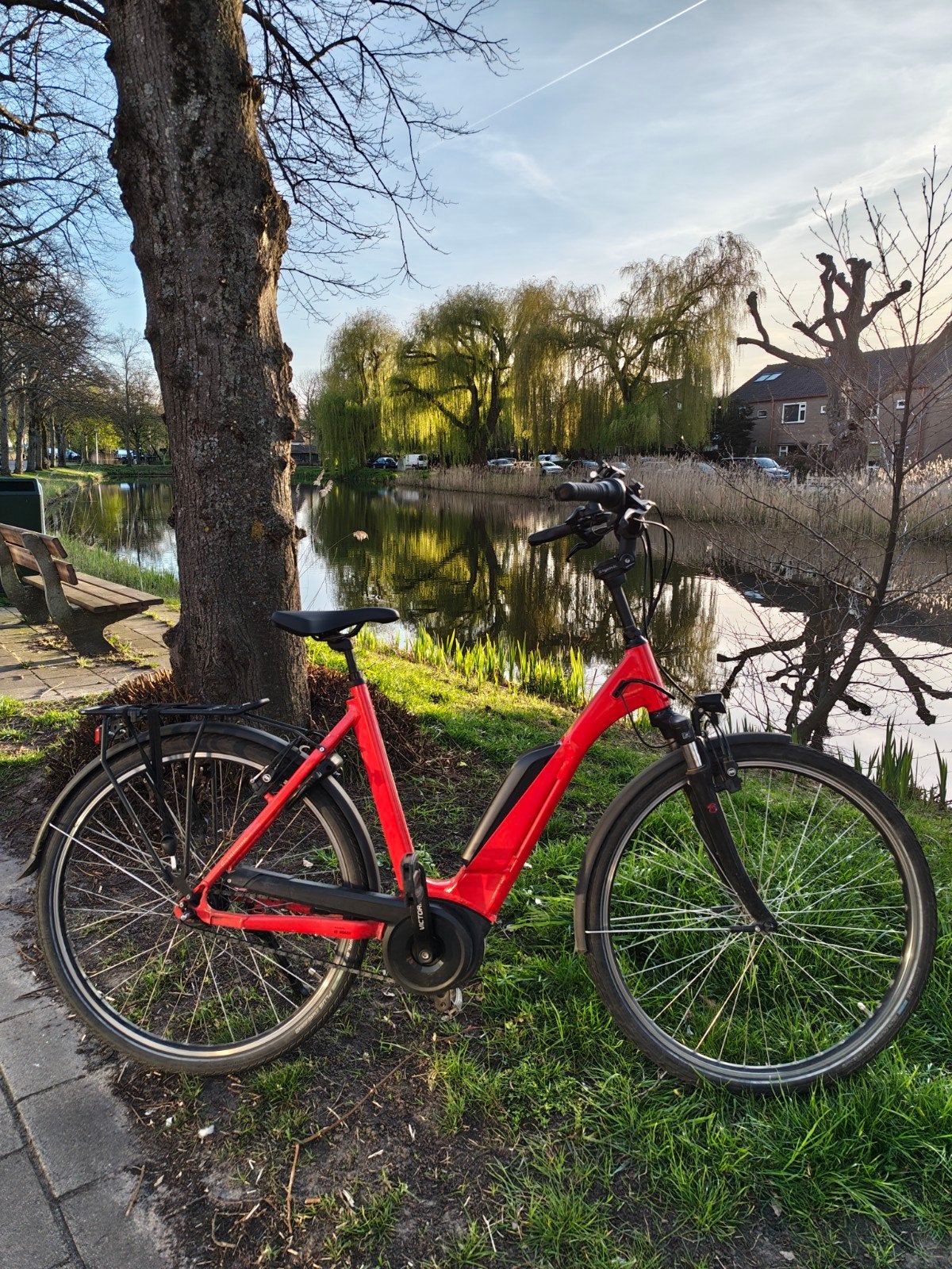 Victoria Trekking 125 electrische fiets Bosch motor, Ophalen of Verzenden, Minder dan 10 versnellingen, Overige merken
