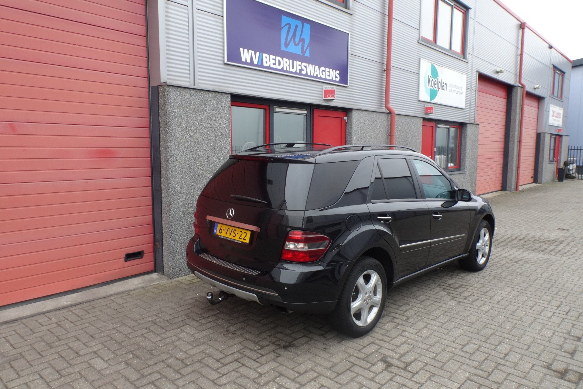 Mercedes-Benz M-Klasse 320 CDI 4 matic airco navi lkw / van, Auto's, Gebruikt, Zwart, Mercedes-Benz, Bedrijf