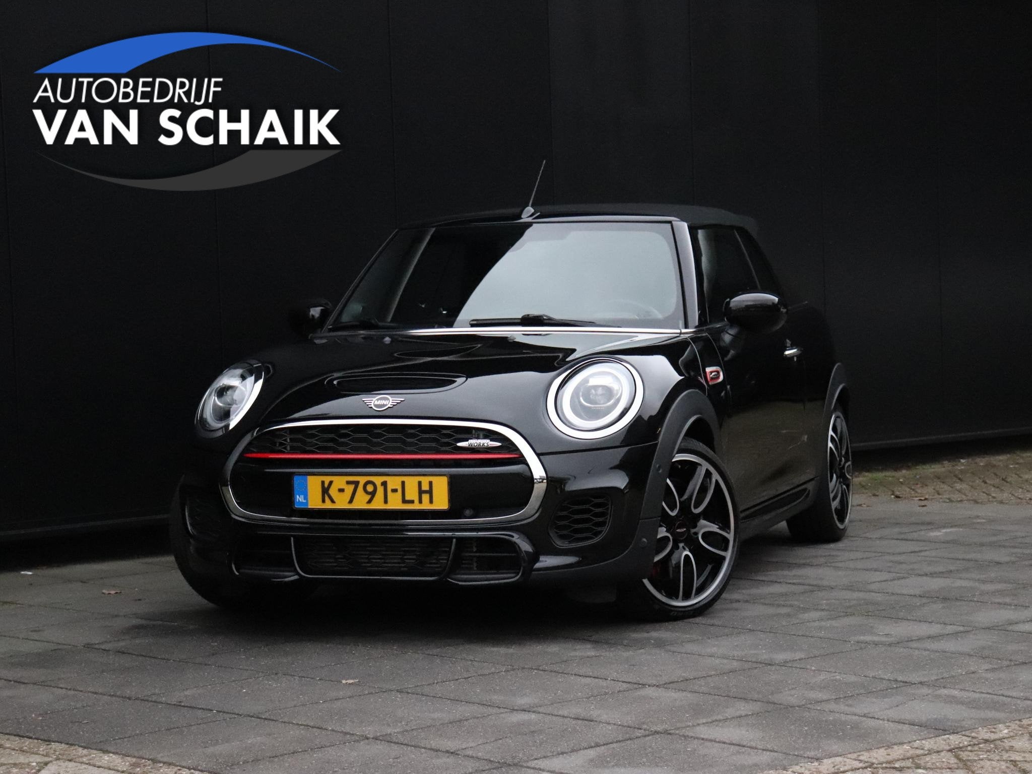 MINI Cabrio 2.0 John Cooper Works Chili | LEDER | H&K | PDC, Auto's, Mini, 1998 cc, Stof, Gebruikt, 4 cilinders