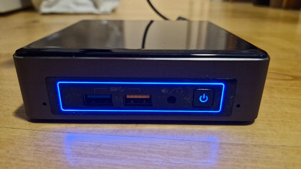 Intel NUC7i3BNK mini-pc – i3, 8 GB RAM, 120 GB SSD, Gebruikt, 8 GB, Intel NUC, Ophalen of Verzenden
