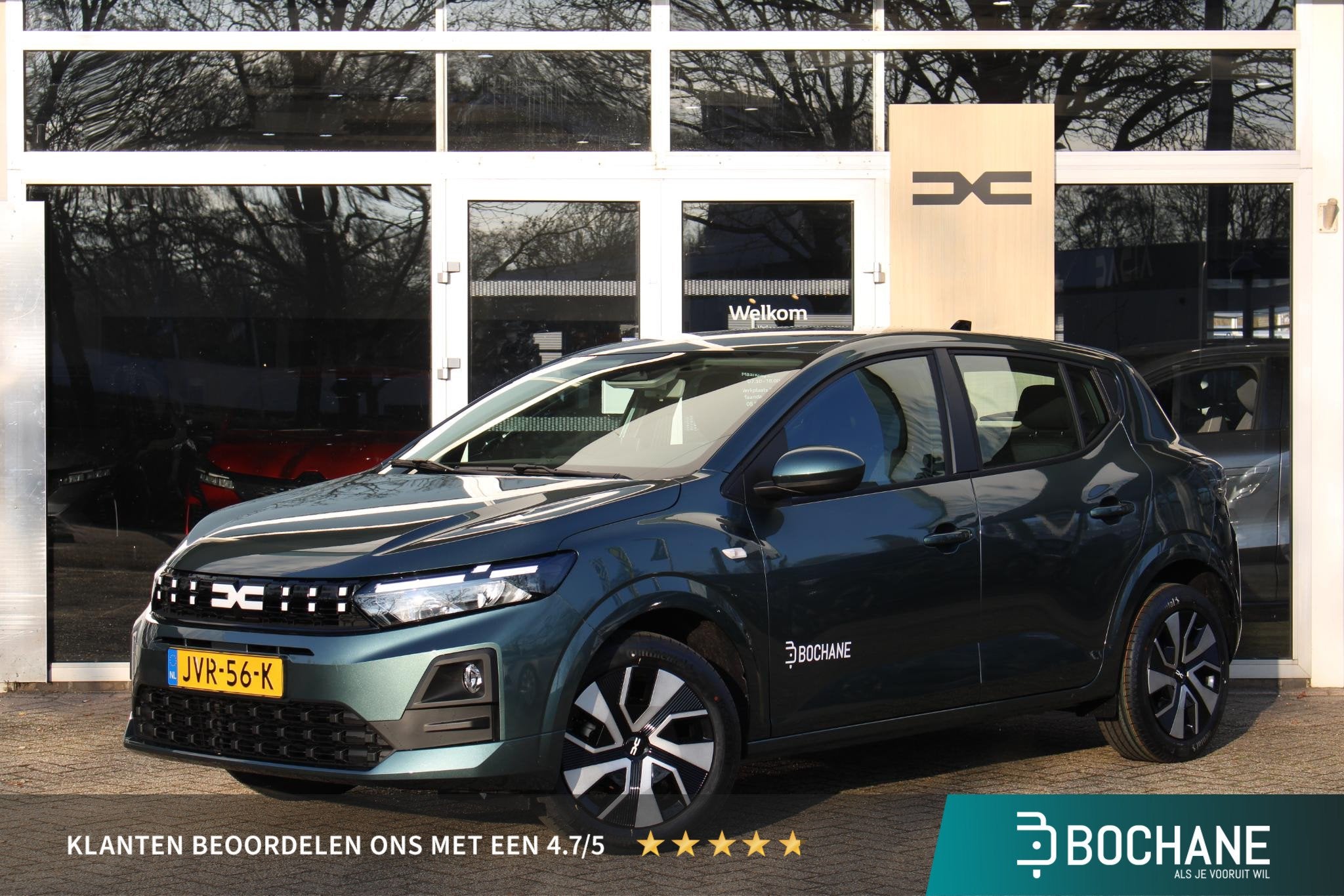 Dacia Sandero 1.0 TCe 100 limited edition | Climate control, Auto's, 565 kg, Met garantie (alle), 980 kg, Origineel Nederlands