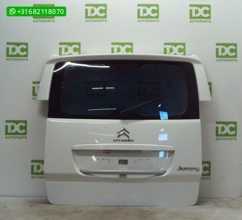 Citroen Jumpy ('07-'16) Achterklep wit met raam., Gebruikt, Ophalen of Verzenden