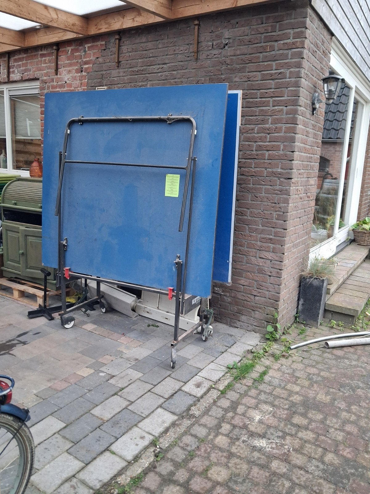 Pingpongtafel, Sport en Fitness, Tafeltennis, Ophalen of Verzenden, Gebruikt