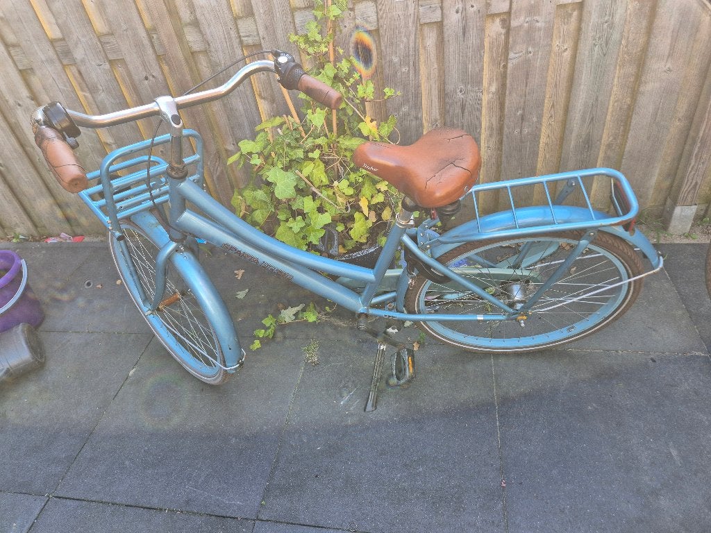 Kinder fiets 24 inc, Fietsen en Brommers, Fietsen | Dames | Damesfietsen, Gebruikt, Versnellingen, Minder dan 47 cm, Ophalen