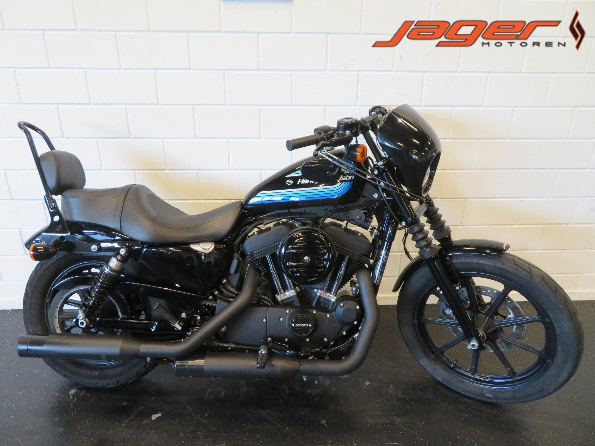 Harley-Davidson SPORTSTER 1200 IRON 5HD HISTORIE! (bj 2018), Chopper, 1200 cc, Gebruikt, Bedrijf