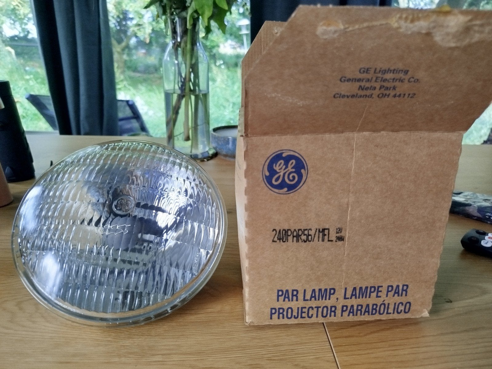 GE PAR56 zwembadlamp - Nieuw in Doos, Ophalen, Minder dan 80 cm, Rond, Nieuw