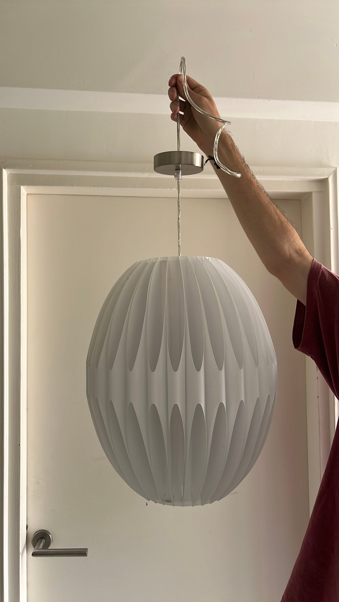 Origami-stijl lamp, Ophalen, Zo goed als nieuw
