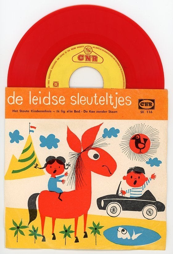 Single van de Leidse Sleuteltjes uit 1961 =, Gebruikt, Verzenden, 7 inch, Levenslied of Smartlap
