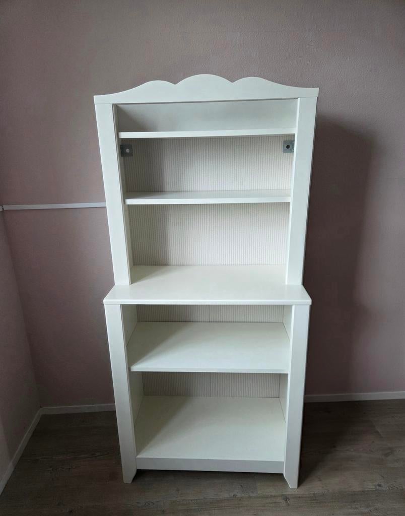 Witte kast met open vakken - Ideaal voor boeken of decoratie, Huis en Inrichting, Ophalen, Met plank(en), 50 tot 100 cm, Zo goed als nieuw
