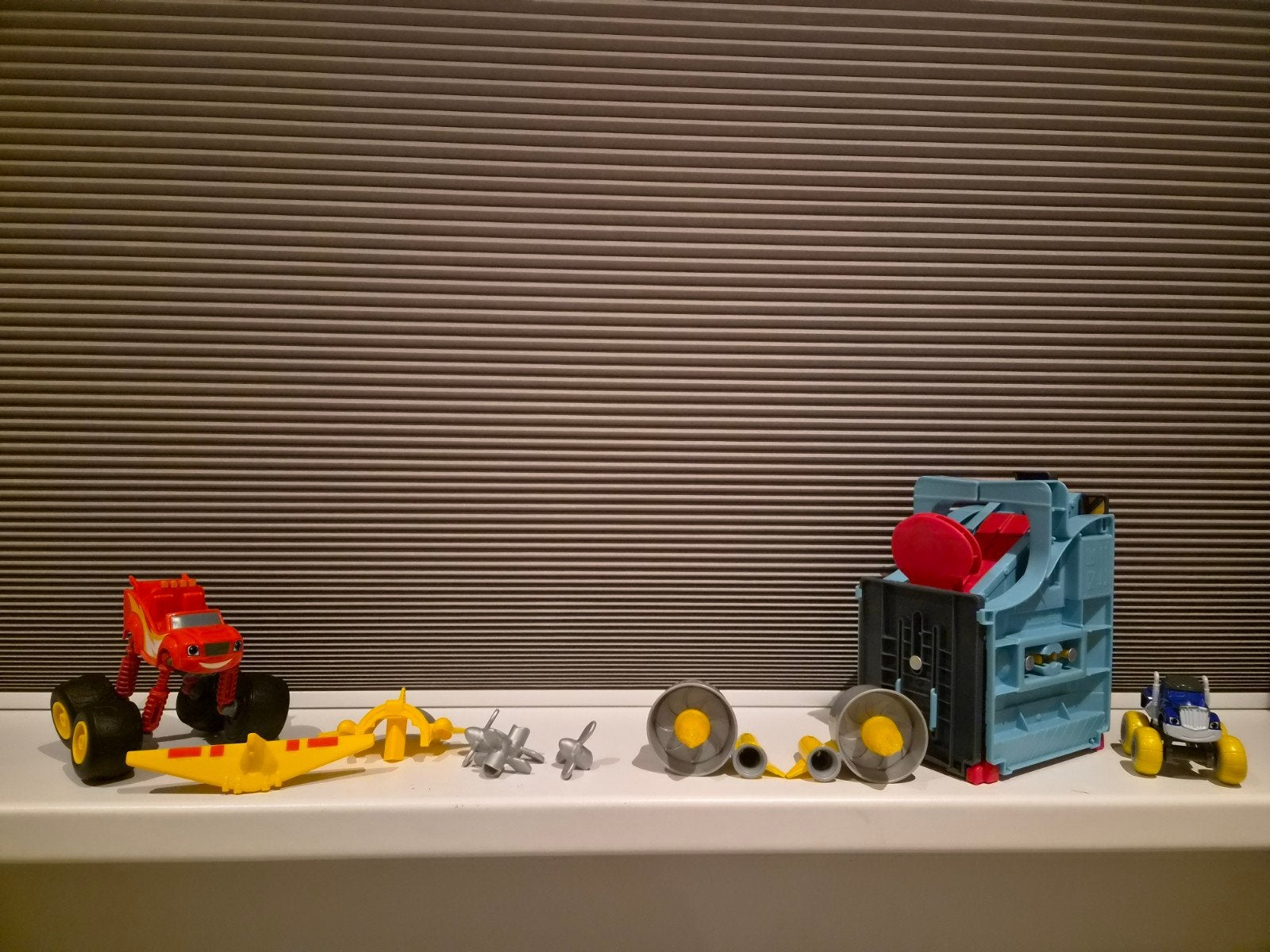 Blaze en de Monsterwielen transformeerbare speelset, Ophalen, Gebruikt