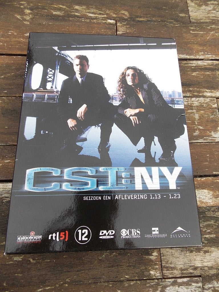 CSI NY Seizoen 1 aflevering 1.13 tot 1.23, Vanaf 12 jaar, Ophalen of Verzenden, Zo goed als nieuw, Actie en Avontuur