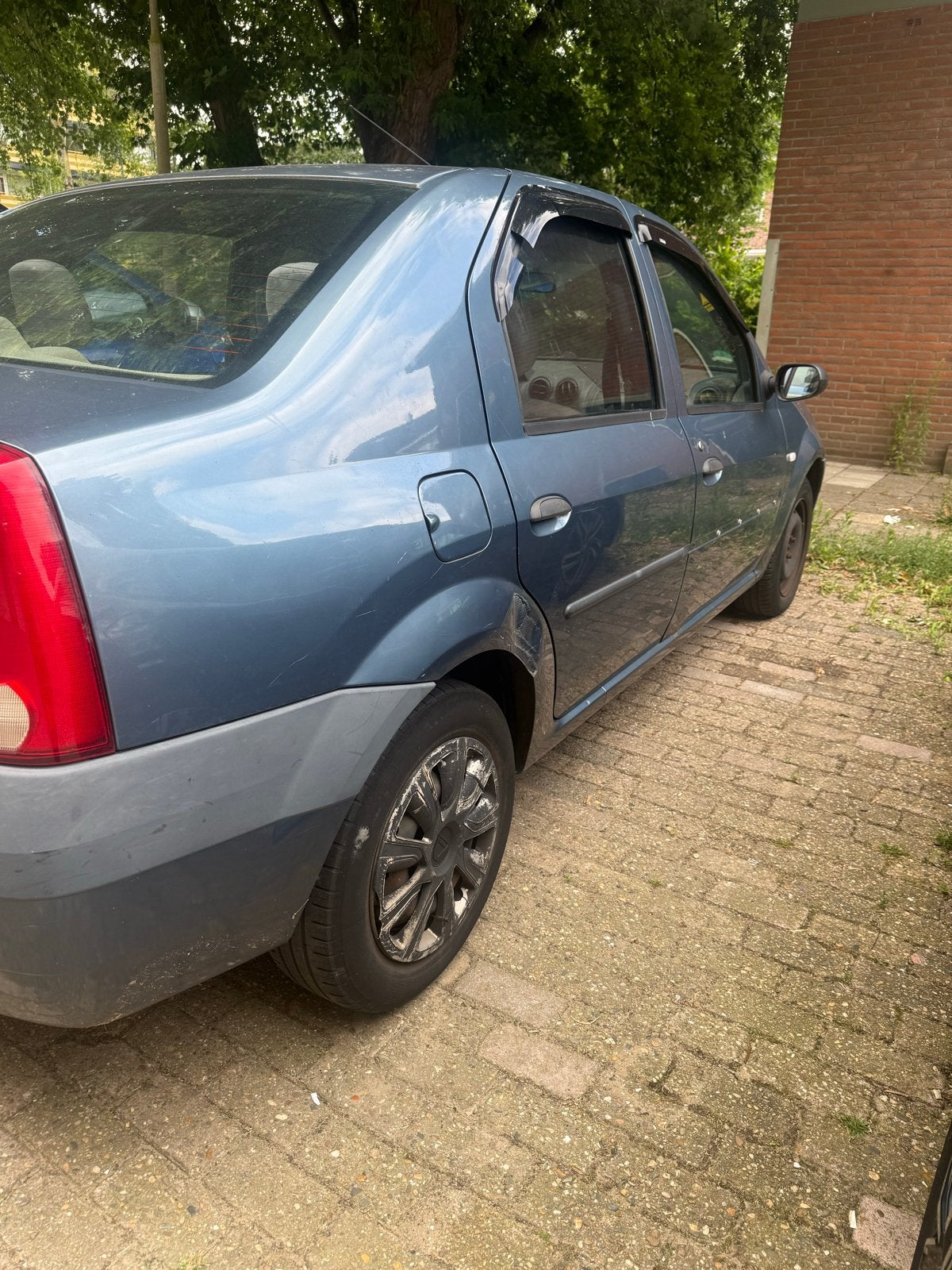 Dacia Logan 1.4 Sedan E4 2007 Blauw, Voorwielaandrijving, 74 pk, 31 €/maand, Blauw