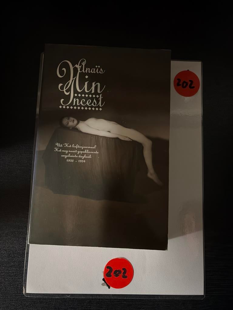 Anaïs Nin - Incest: Het liefdesjournaal 1932-1934, Ophalen of Verzenden, Zo goed als nieuw, Europa overig
