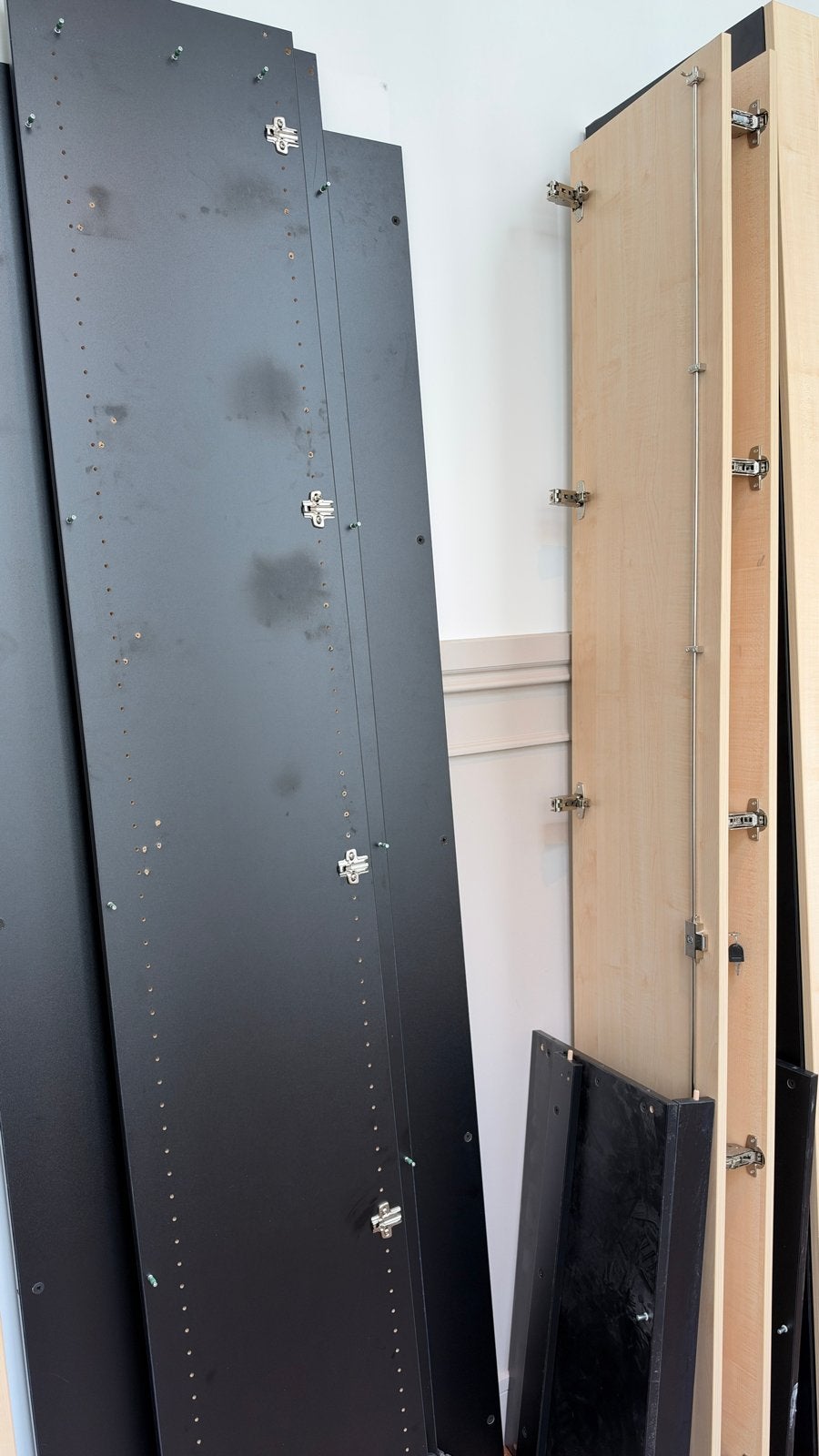 Kast gratis af te halen op Keizersgracht 477, Huis en Inrichting, Ophalen, Gebruikt, 200 cm of meer, Modern. Warm hout.