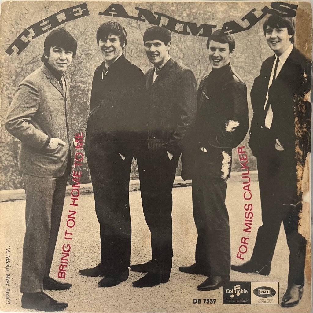 Animals. Bring it on home to me, Gebruikt, 7 inch, Single, Ophalen of Verzenden