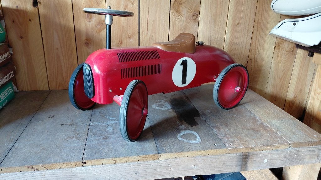 trapauto loopauto, Ophalen