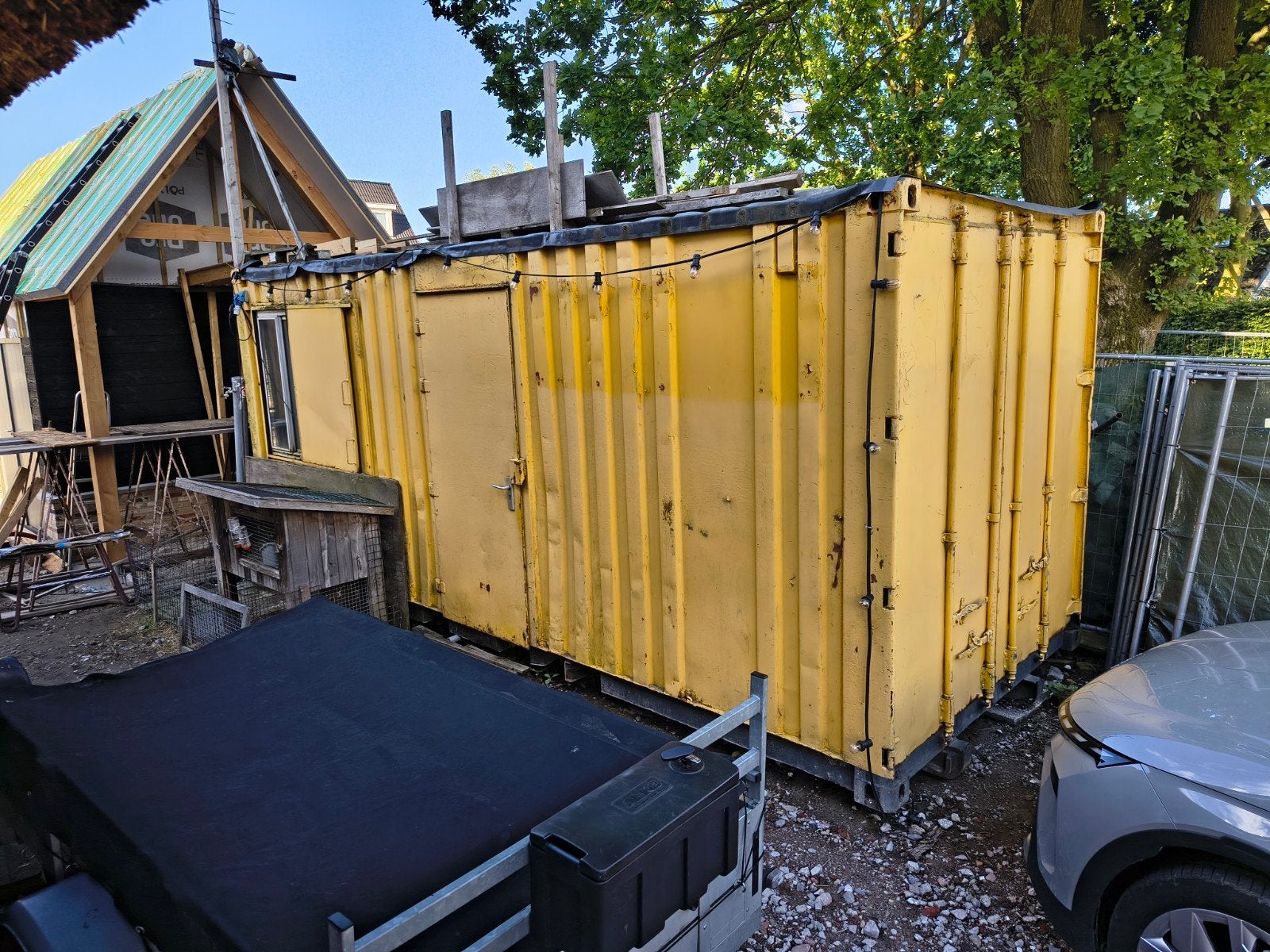 Combi container 20ft opslag en schaft, Zakelijke goederen, Machines en Bouw | Keten en Containers, Ophalen