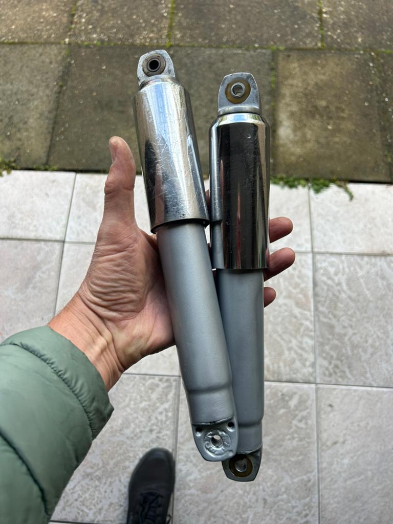 Achter schokbrekers, Fietsen en Brommers, Brommeronderdelen | Puch, Ophalen of Verzenden, Zo goed als nieuw, Frame