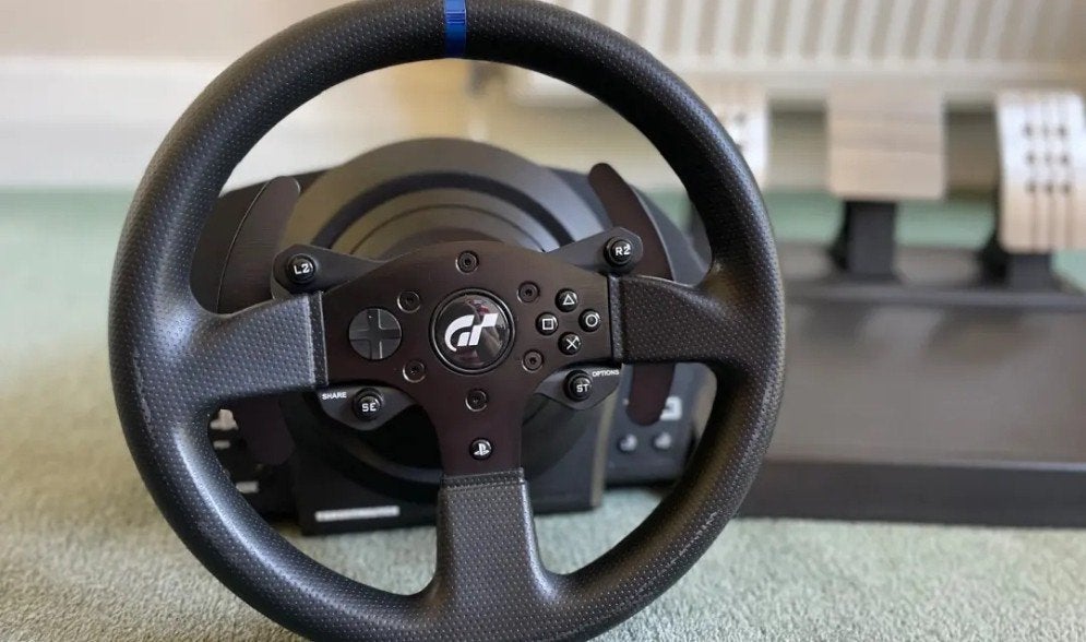 Thrustmaster T300RS GT Edition racestuur met pedalen, Racestuur, Force feedback, Zo goed als nieuw, Thrustmaster