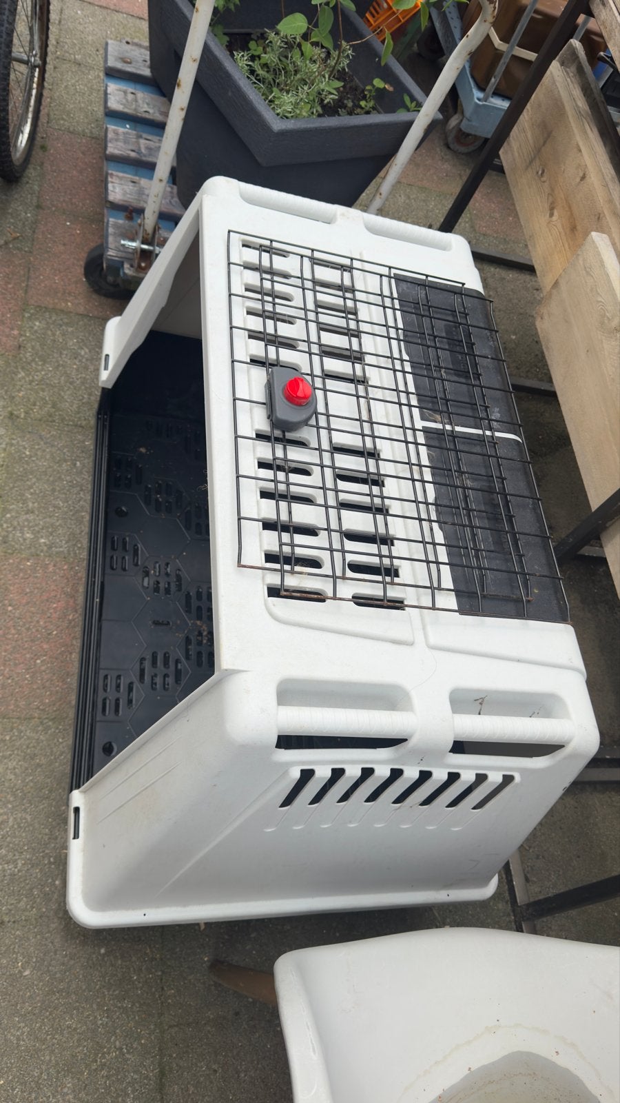 Auto Transport box voor honden, Dieren en Toebehoren, Hondenbenches, Ophalen