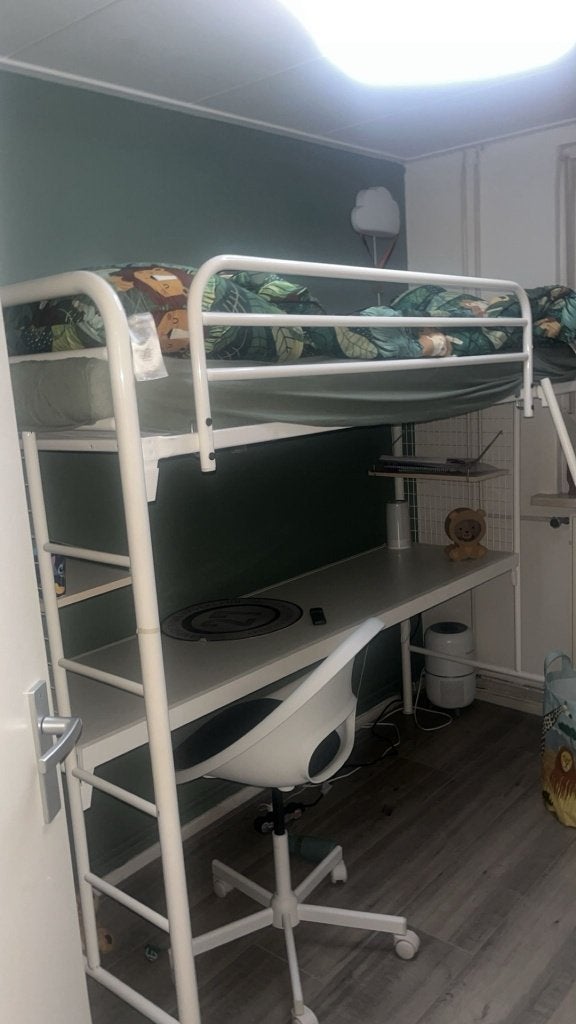 Hoogslaper, Ophalen, Gebruikt, Eenpersoons, 180 tot 200 cm