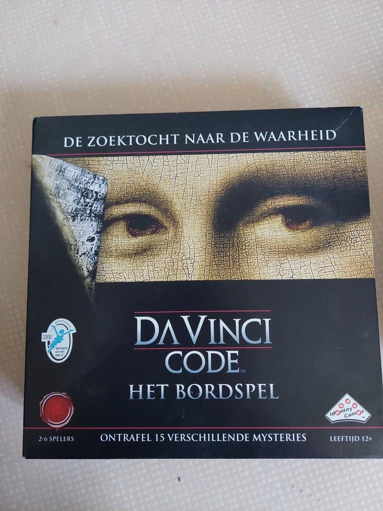 Bordspel Da Vinci Code, Ophalen, Zo goed als nieuw
