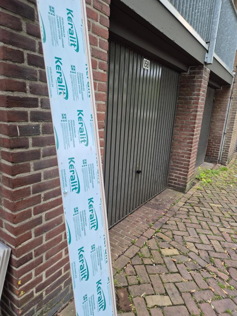 Keralit gevelbekleding / kunststof rabatdelen, Minder dan 25 mm, Nieuw, Ophalen of Verzenden, 250 tot 300 cm