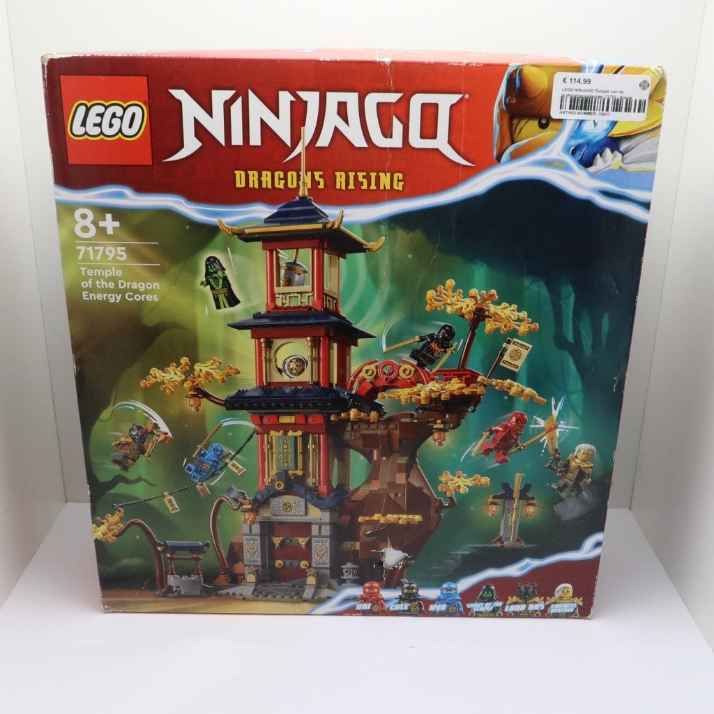 LEGO NINJAGO Tempel van de drakenenergiekernen 71795 | Nieuw, Lego, Nieuw, Support@lego.com, LEGO System A/S
Aastvej 1
7190 Billund
Denmark