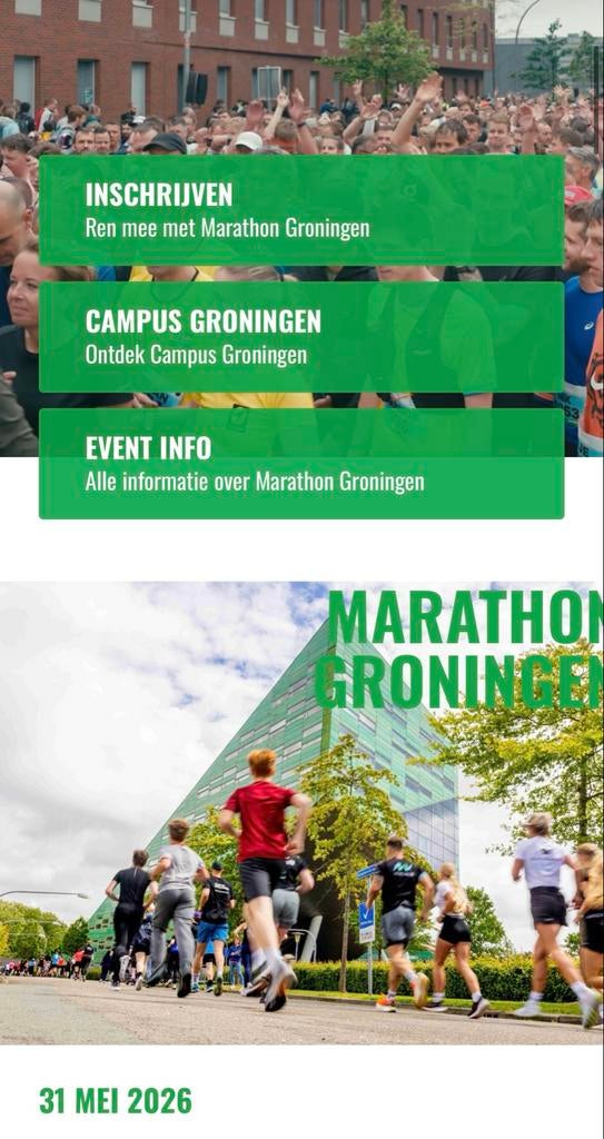 Startbewijs halve marathon groningen 2026, Tickets en Kaartjes, Eén persoon