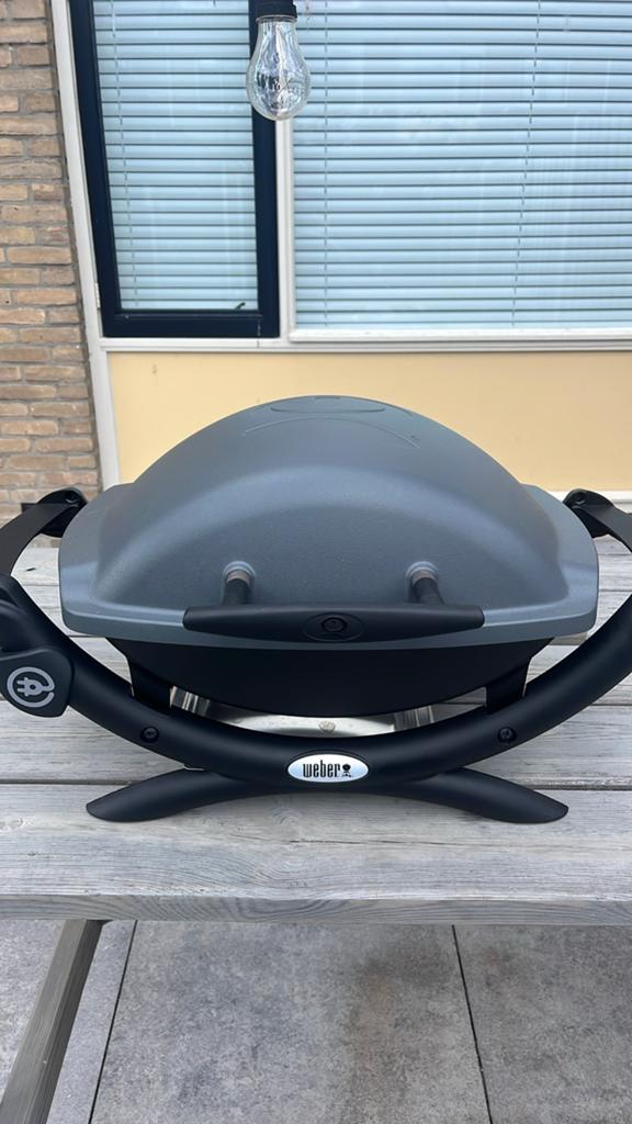Weber Q1400 elektrische barbecue - Zo goed als nieuw, Tuin en Terras, Elektrische barbecues, Ophalen, Zo goed als nieuw